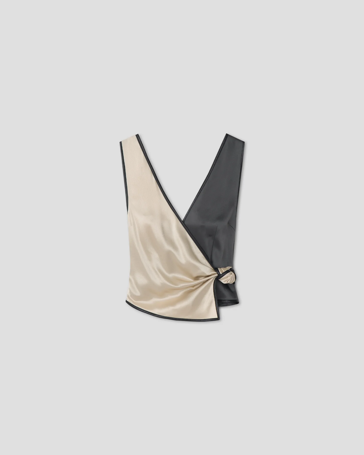 Aisling - Sleeveless top - Eucalyptus/Midnight